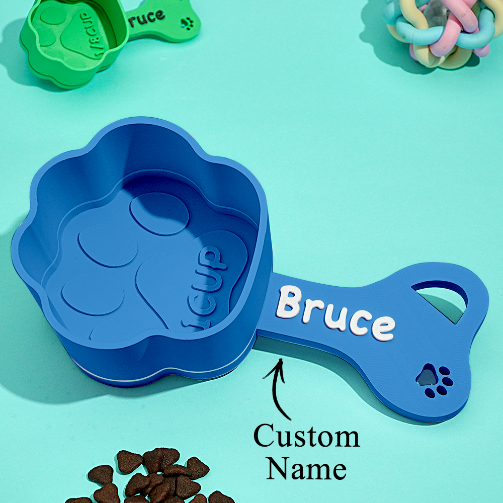 Gepersonaliseerde Hondenvoer Scoop Aangepaste Scooper Huisdier Brok Scoops Voedsel Dispenser Hond Maatbeker Aangepaste Huisdier Accessoires Cadeau Idee Voor Hondenliefhebber - SokkenFoto
