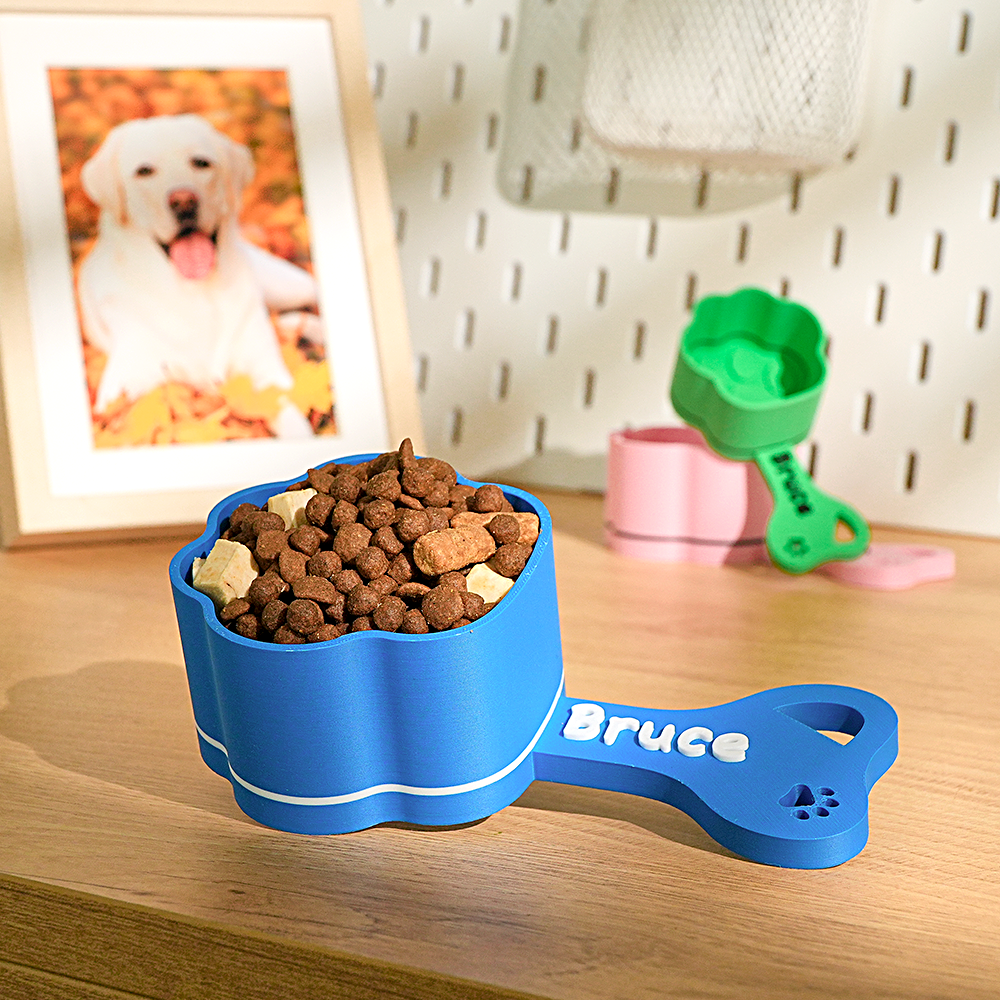 Gepersonaliseerde Hondenvoer Scoop Aangepaste Scooper Huisdier Brok Scoops Voedsel Dispenser Hond Maatbeker Aangepaste Huisdier Accessoires Cadeau Idee Voor Hondenliefhebber