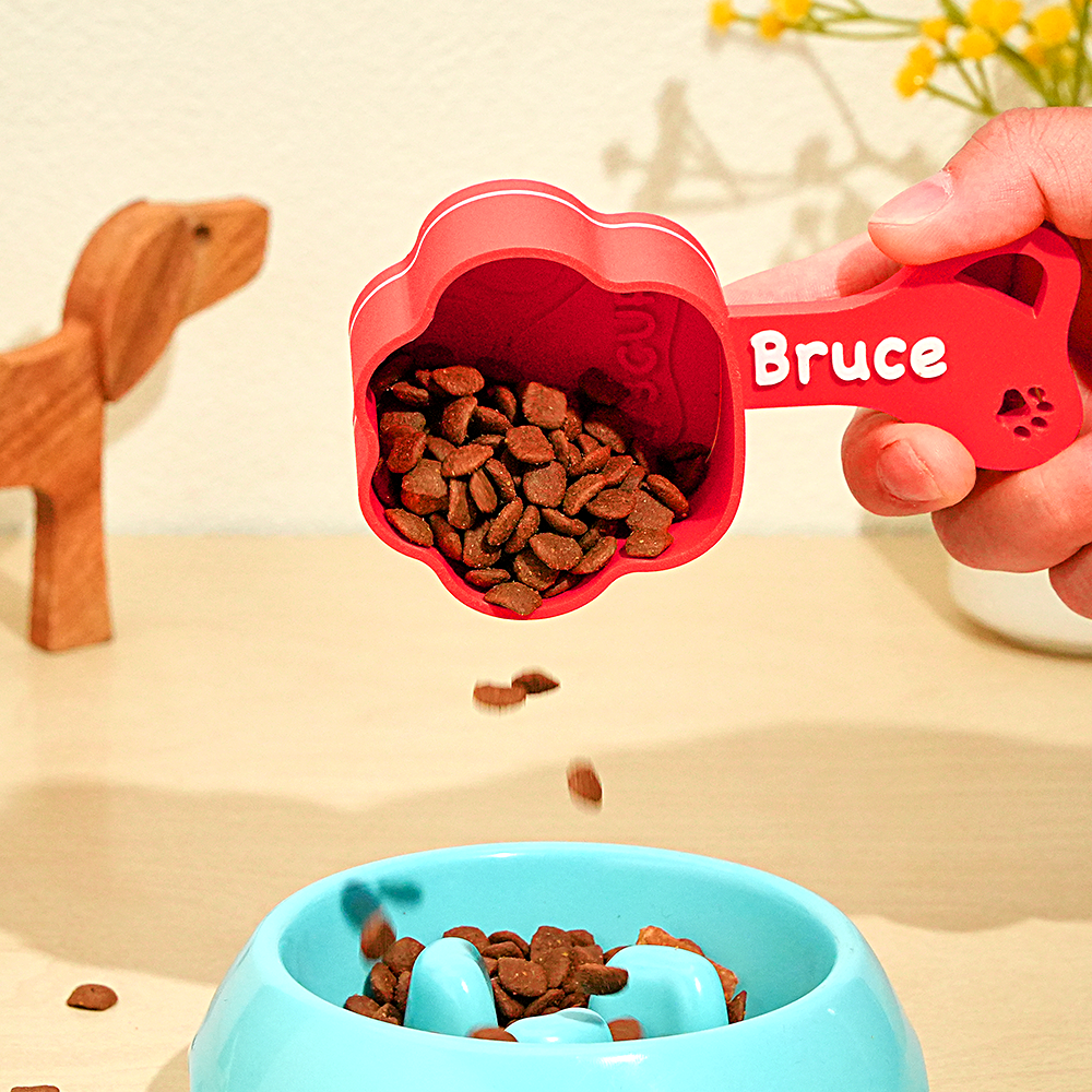 Gepersonaliseerde Hondenvoer Scoop Aangepaste Scooper Huisdier Brok Scoops Voedsel Dispenser Hond Maatbeker Aangepaste Huisdier Accessoires Cadeau Idee Voor Hondenliefhebber - SokkenFoto