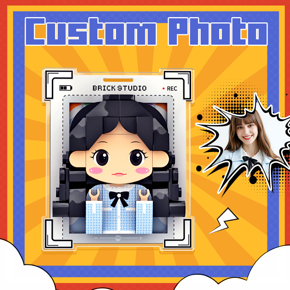 Gepersonaliseerde Koelkastmagneten Met Stenen Figuren, Witte Fotostickers, Zelfgemaakte Koelkastmagneten Voor Koppels, Cadeaus Voor Vriendin En Vriend.