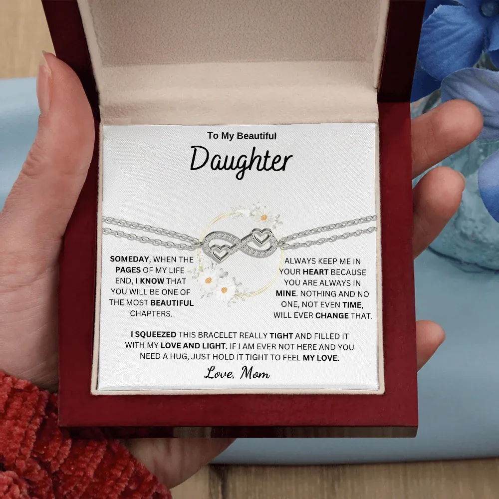 Mijn Lieve Dochter, Bewaar Me Altijd In Je Hart. Liefs, Mama - SokkenFoto