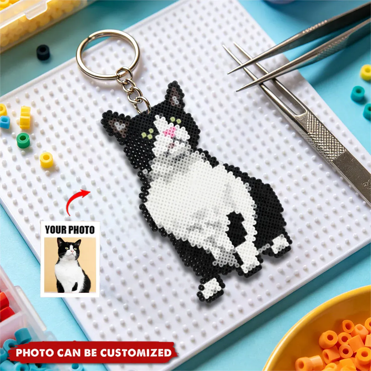 Gepersonaliseerde Sleutelhangers Met Fotokralen - Een Creatief, Handgemaakt Doe-het-zelf Cadeau
