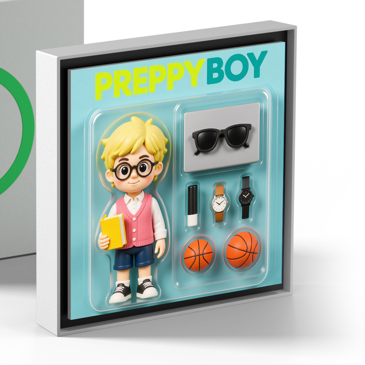 Gepersonaliseerde 3d-figuur Met Ai-foto, Muziekmagneten Voor Op De Koelkast Die Liedjes Kunnen Afspelen, Cadeau Voor Koppels - SokkenFoto