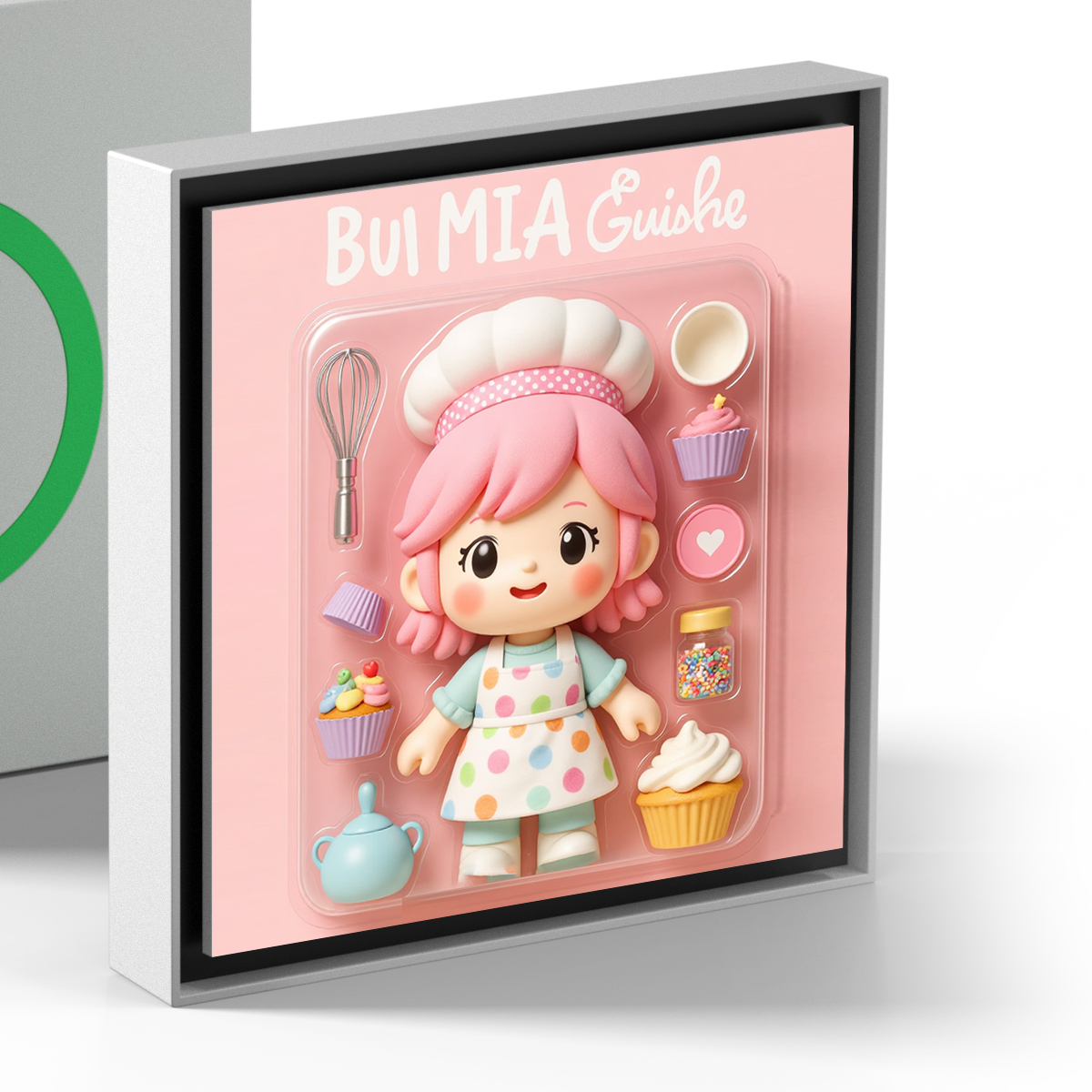 Gepersonaliseerde 3d-figuur Met Ai-foto, Muziekmagneten Voor Op De Koelkast Die Liedjes Kunnen Afspelen, Cadeau Voor Koppels - SokkenFoto