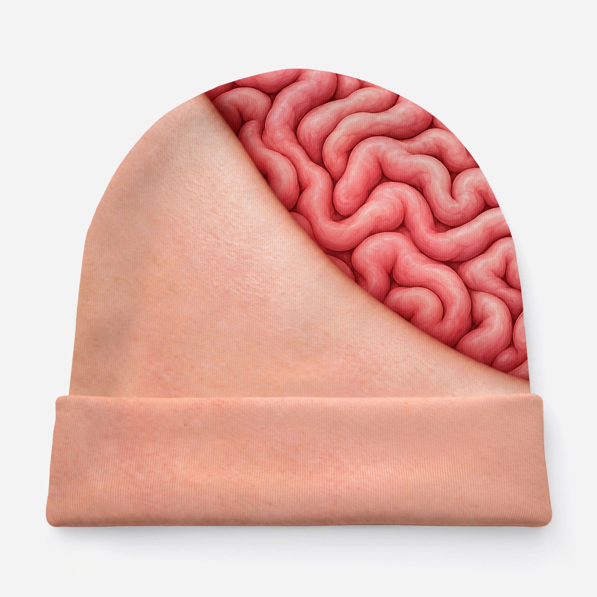 3D Optische Illusie Hersenen Grappige Gepersonaliseerde Muts Voor Mannen