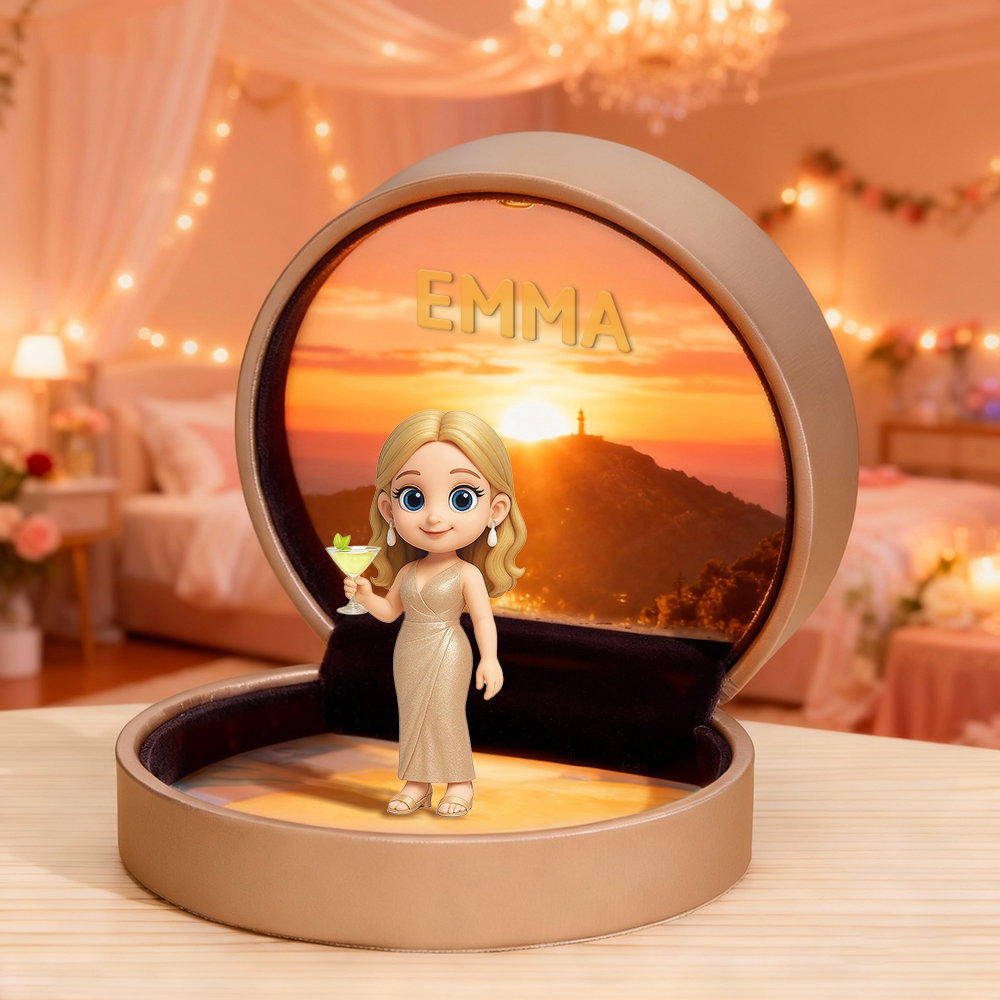 Custom 3D Action Figure Surprise Box Turn Your Photo Into a Personalized Toy Figure Unique Gift for Him or Her - Get Photo Blanket