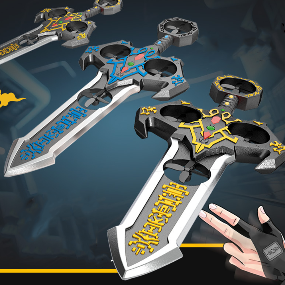 Flying Sword Remote Control Drone Gesture Sensing Aircraft Light Flying Sword Children's Toy Plane Handle gesture control