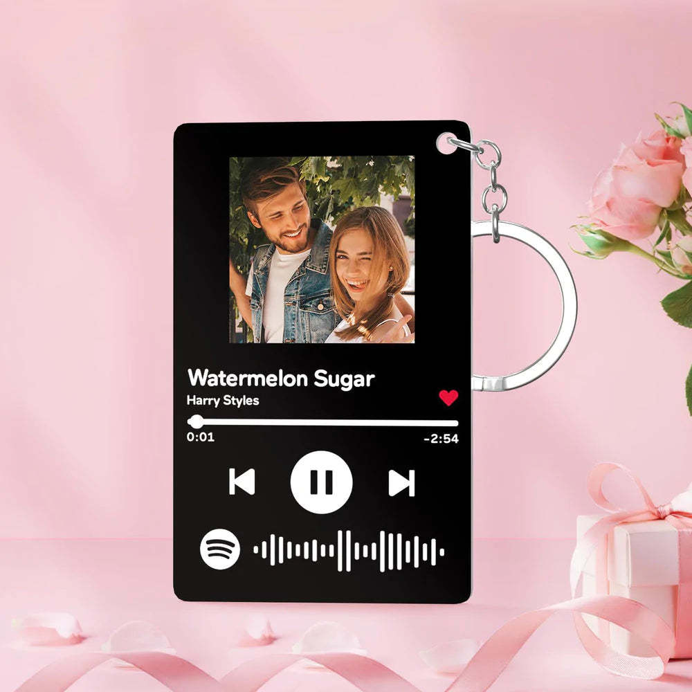 Scannable Spotify Music Code Acrylic Glass Music Decorative Plaque