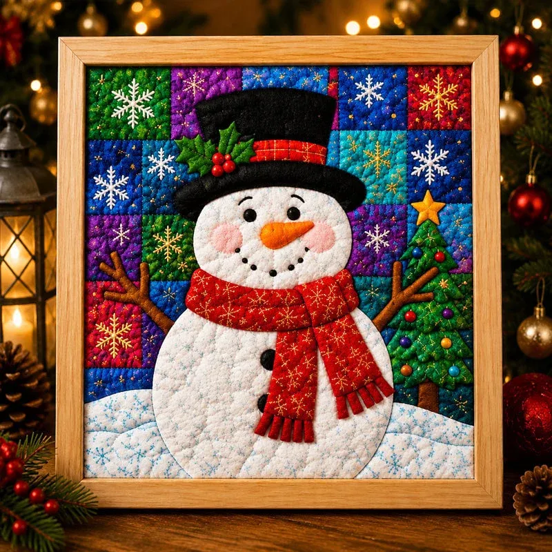 Christmas Fabric Art Painting Kit DIY-Christmas&Animal Series
