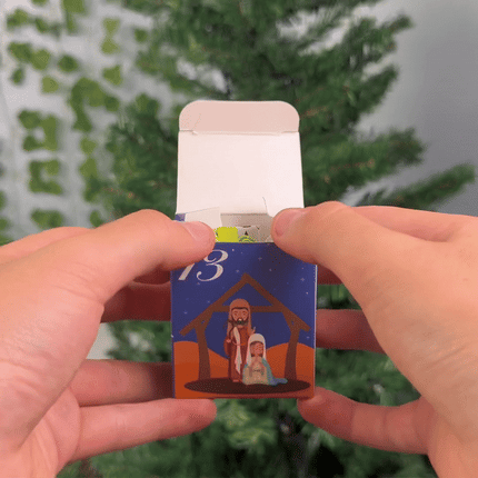 Advent Calendar – Build the Christmas Story, Brick by Brick - Get Photo Blanket