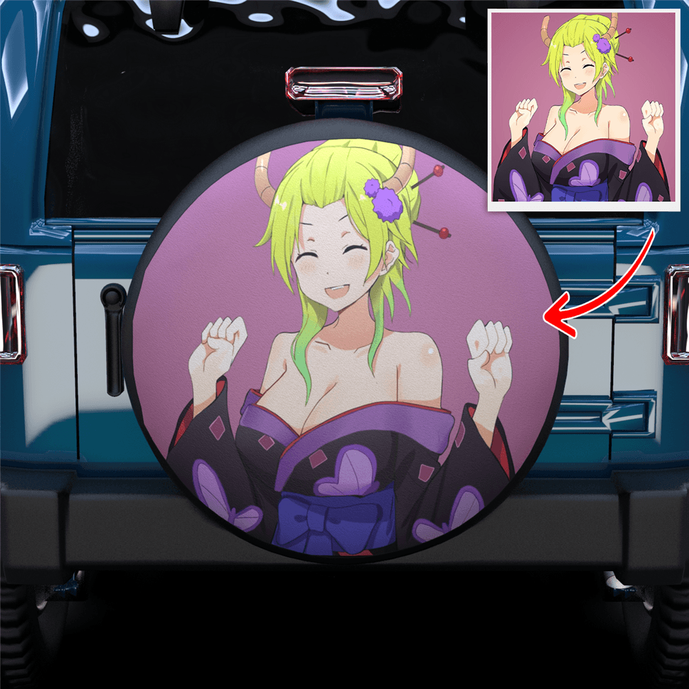 Custom Anime Spare Tire Cover - MyFaceTshirt