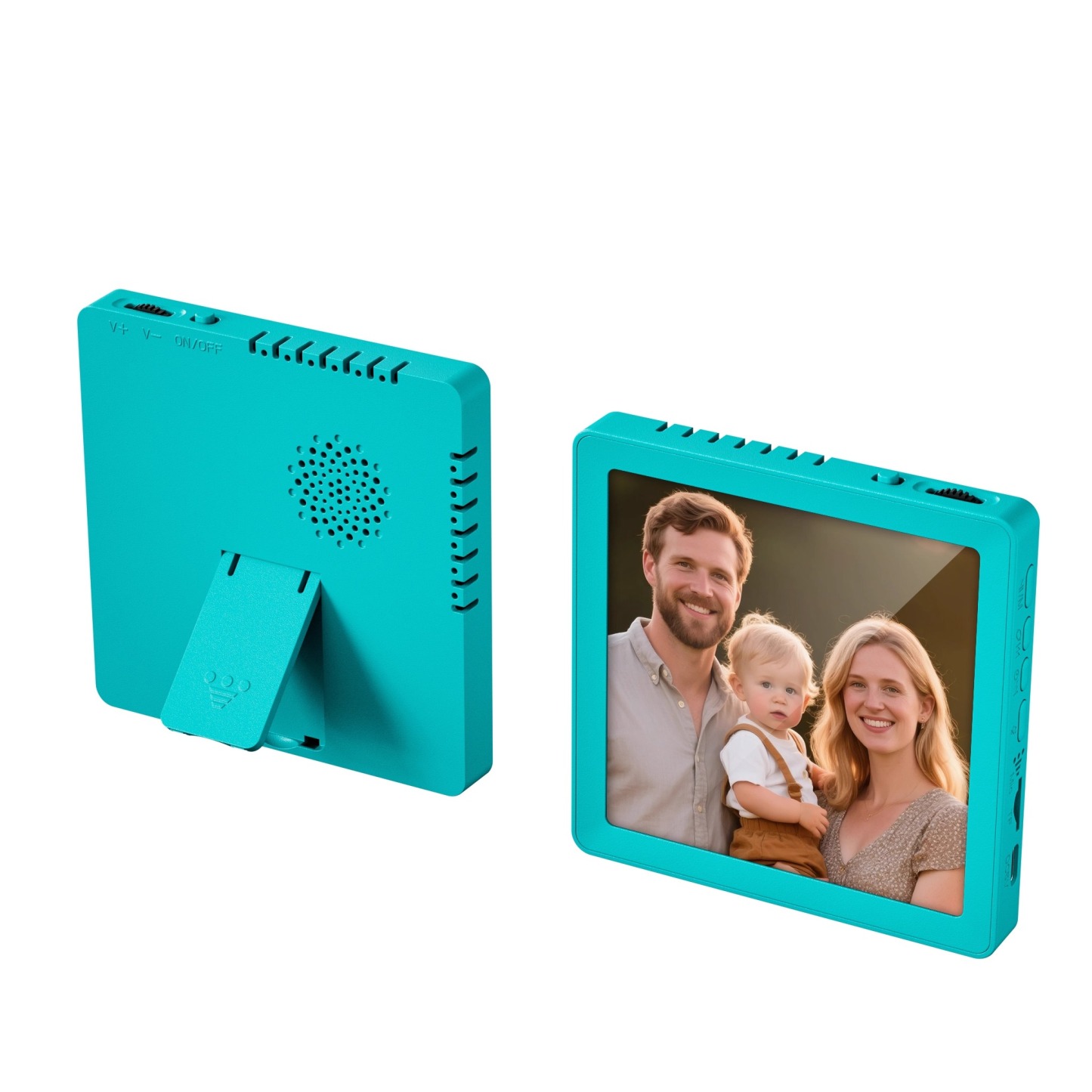 Upgrade Custom Music Fridge Magnets Personalized Photo Frame Can Play Songs And Adjust Volume Christmas Gifts