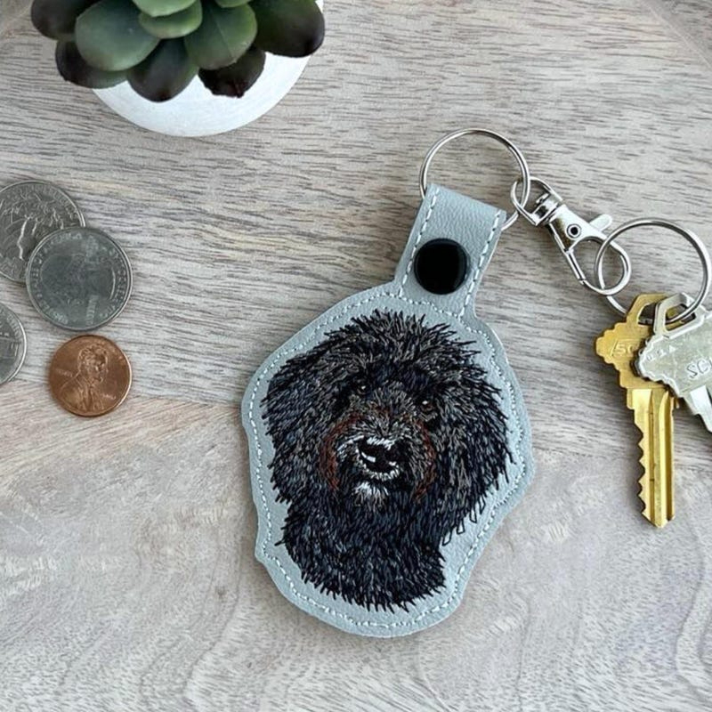 Personalized Realistic Pet Keychain  Gift for Pet Parent or Dog Lover  Dog Memorial Christmas Gifts - Get Photo Blanket