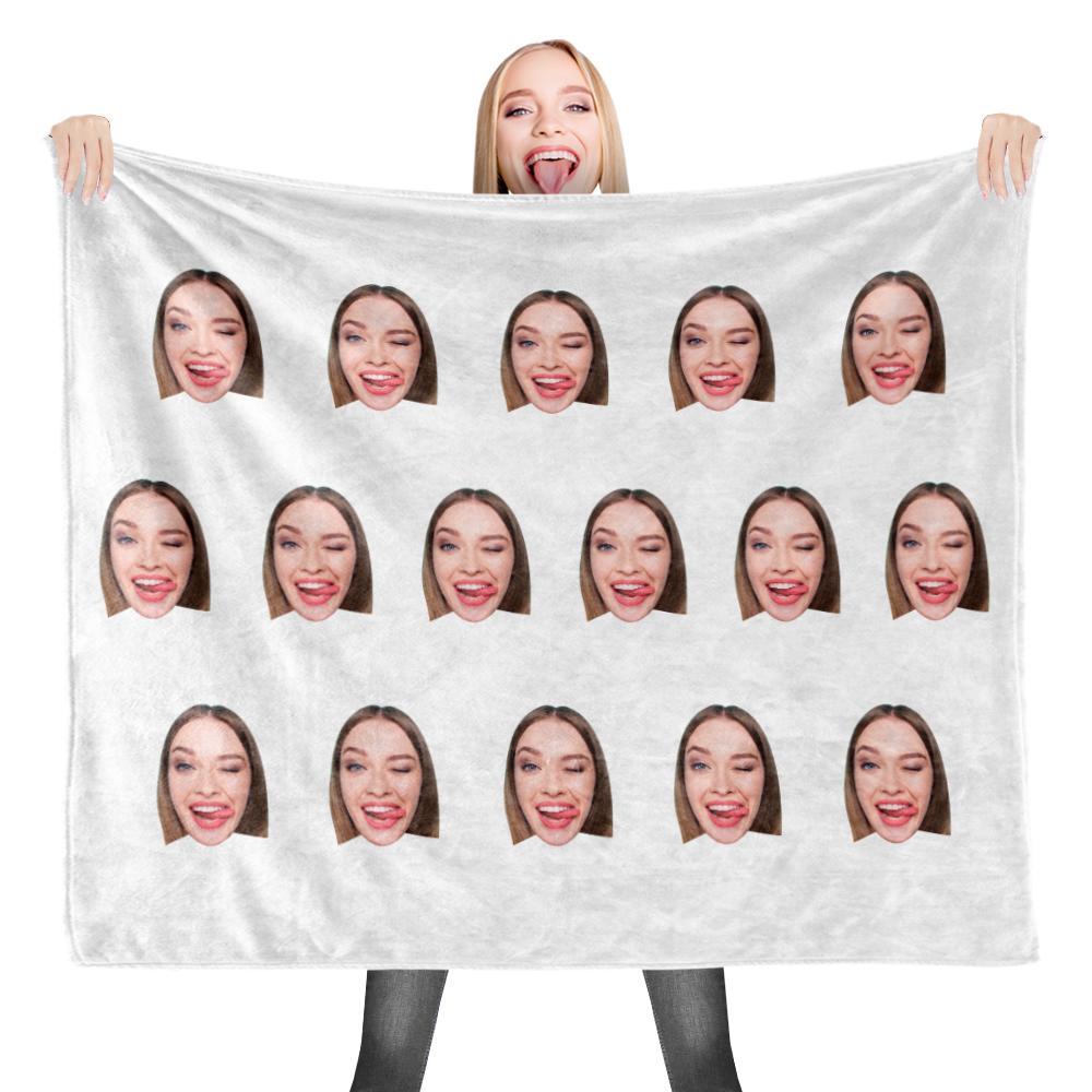 Custom Blankets Personalized Photo Blankets Face Photo Blanket
