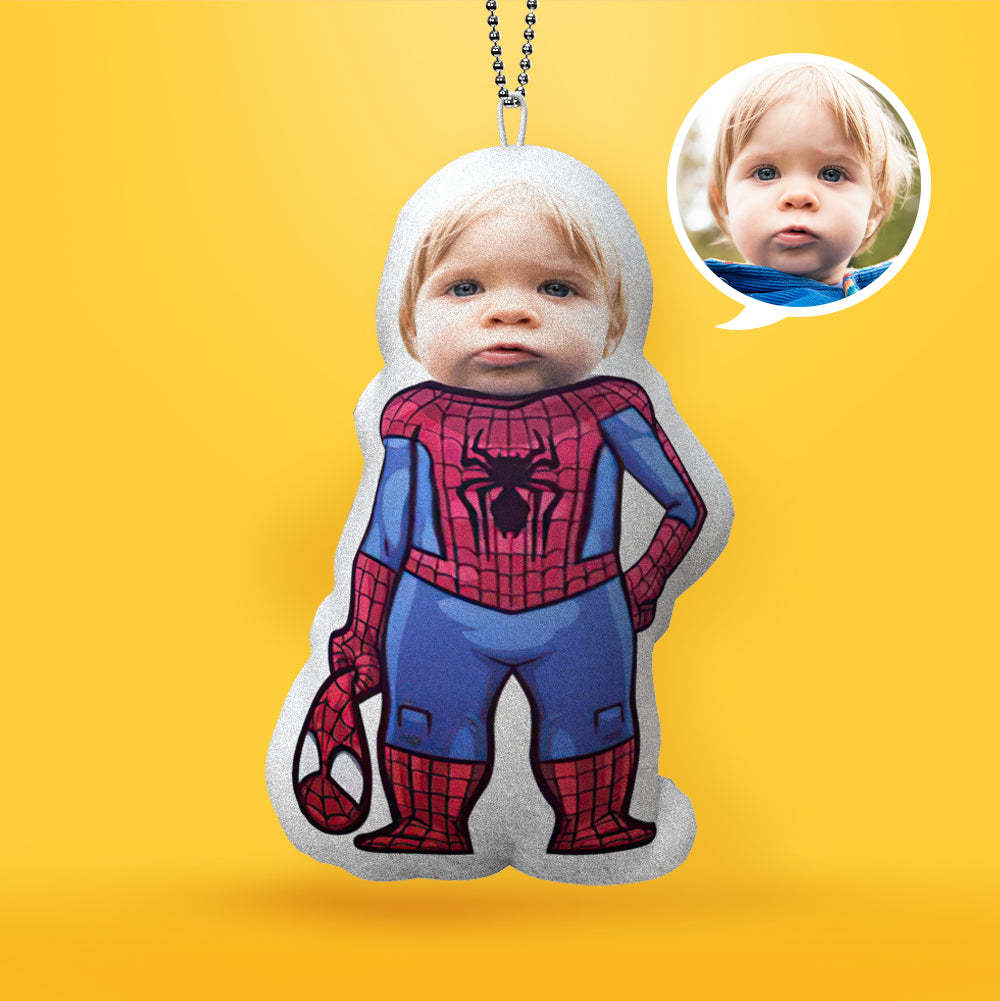 Custom MINIME Pillow Keychain-Spiderman