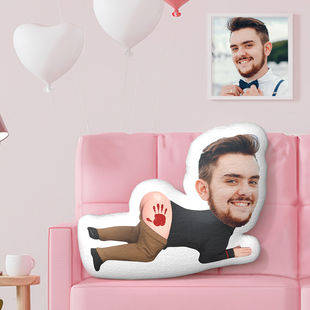 My Face Pillow Custom Face Photo Pillow Minime Pillow Fun Gifts for Her Valentine's Day Gifts