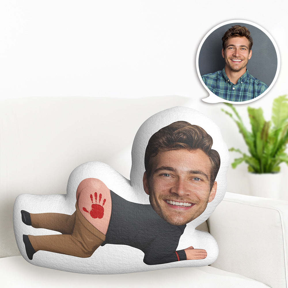 My Face Pillow Custom Face Photo Pillow Minime Pillow Fun Gifts for Her - Get Photo Blanket
