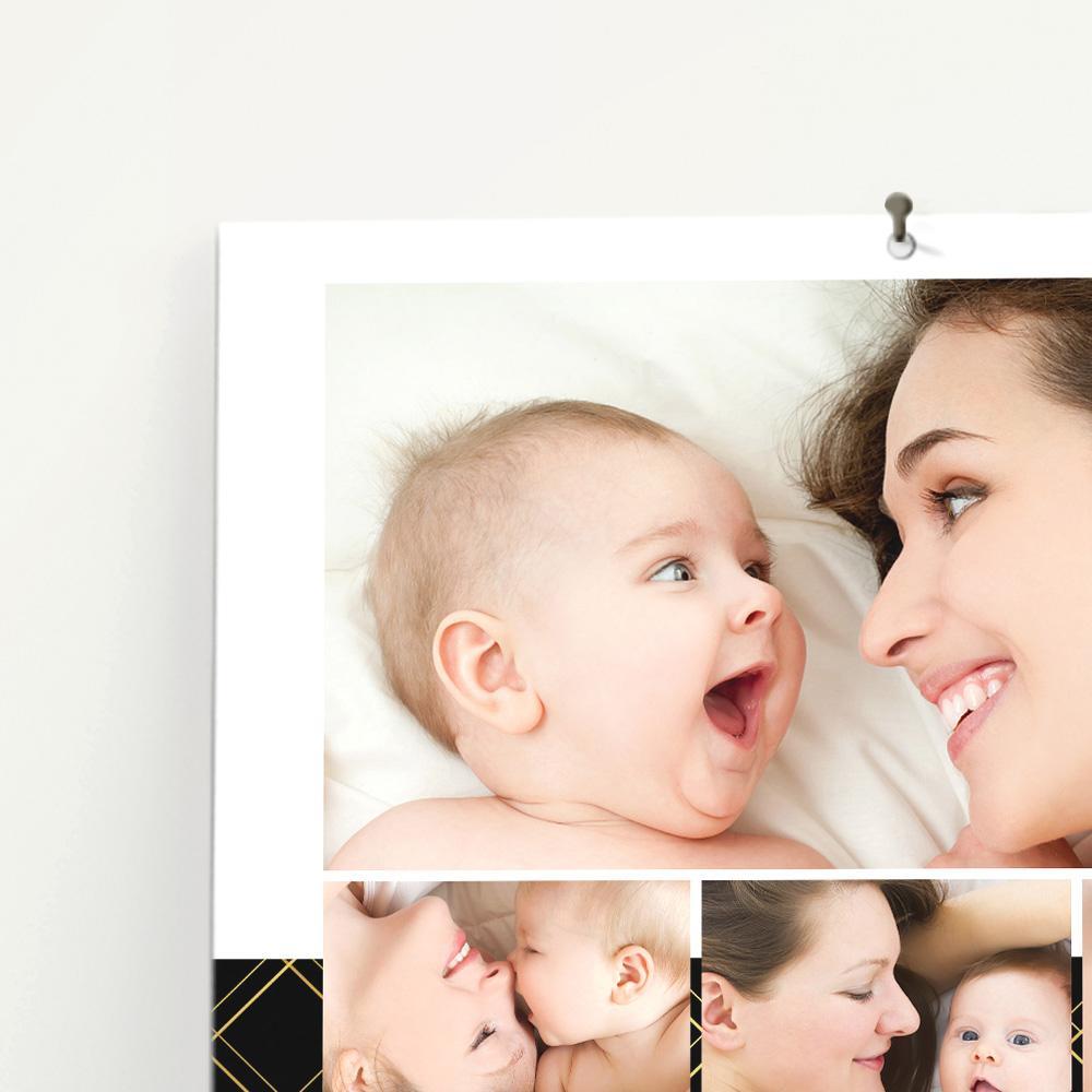 Custom Wall Calendar Photo Calendar  Gift Lovely Kids - Giftlab