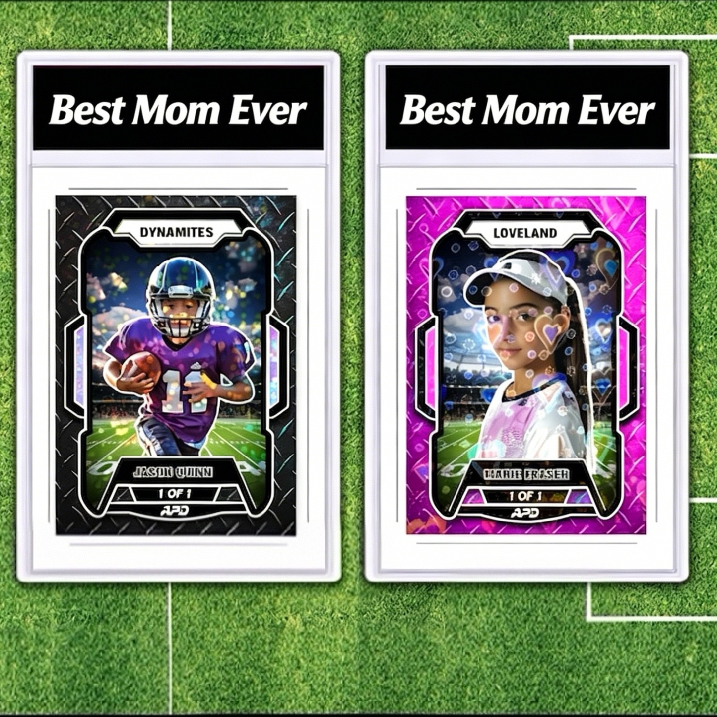 Custom Mothers Day Trading Card Custom Photo Card Gift for Mom Mothers Day Gift