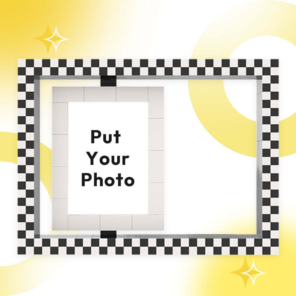 1 Person Photo Frame for Brickheadz - Get Photo Blanket