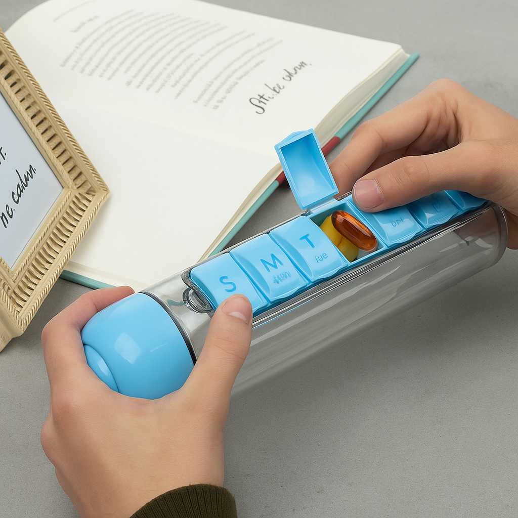 MyVita 7-Day Water Bottle Organizer - Get Photo Blanket