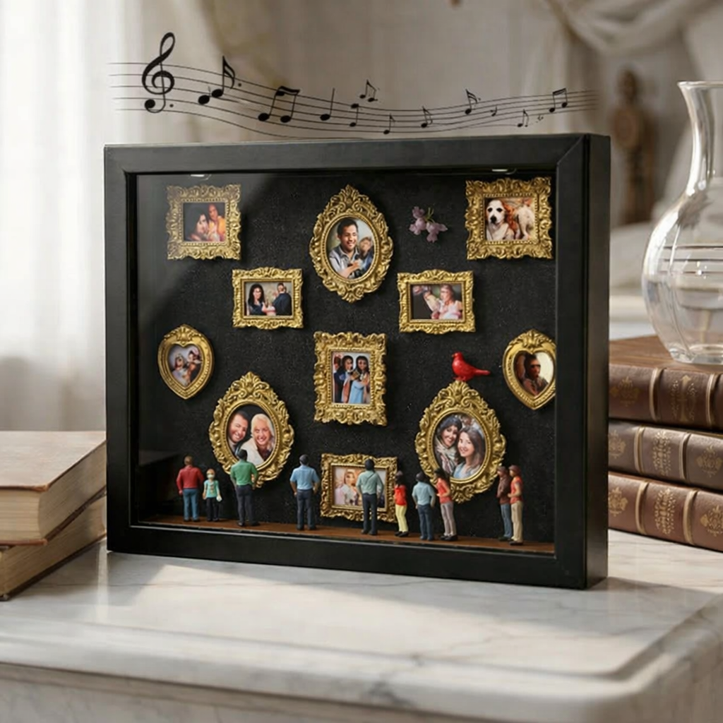 Museum of Us Frame Personalized Couples Gift for Her Cute Miniature Museum Gifts Meaningful Gift Valentine's Day Anniversary Gift