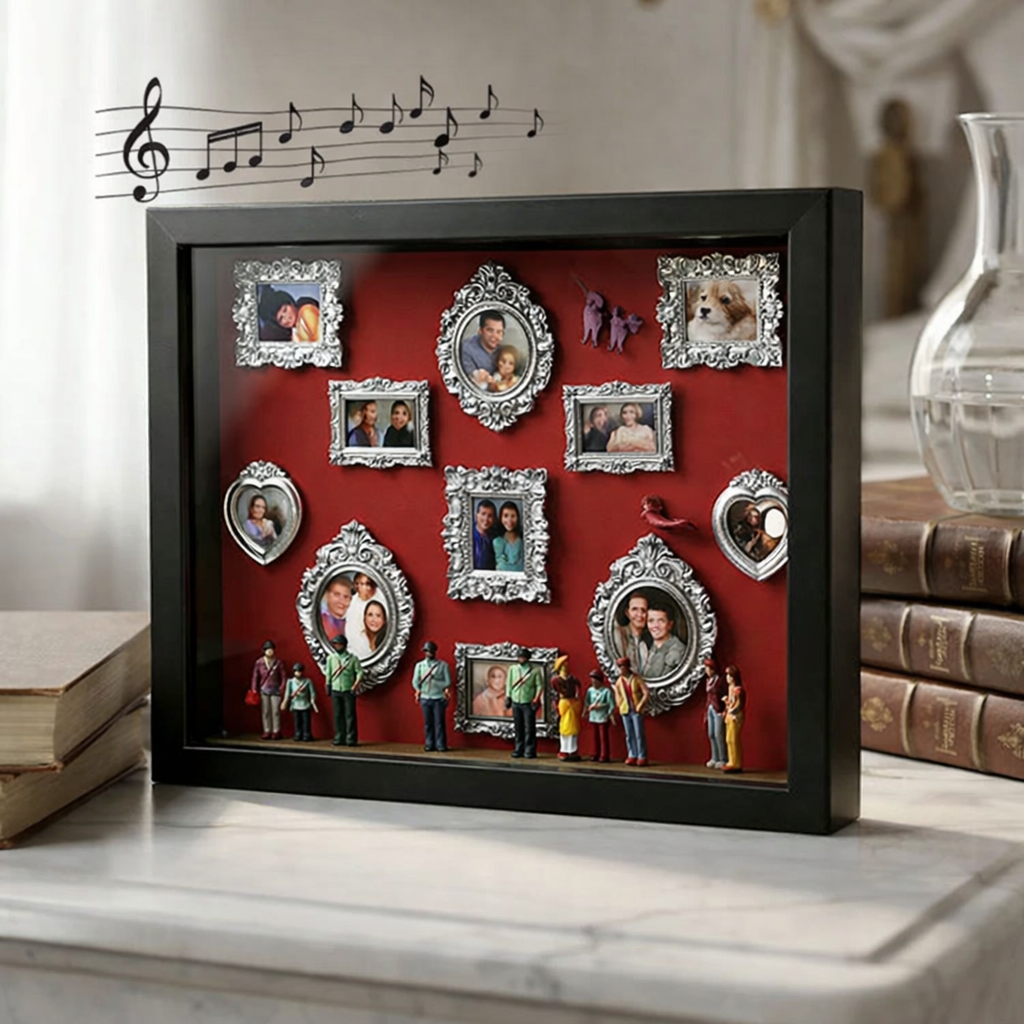 Museum of Us Frame Personalized Couples Gift for Her Cute Miniature Museum Gifts Meaningful Gift Valentine's Day Anniversary Gift