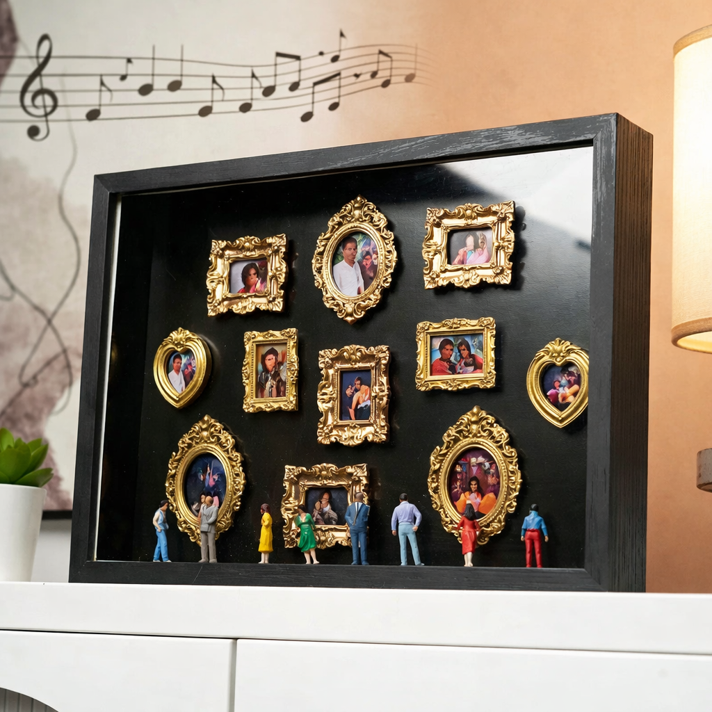 Museum of Us Frame Personalized Couples Gift for Her Cute Miniature Museum Gifts Meaningful Gift Valentine's Day Anniversary Gift