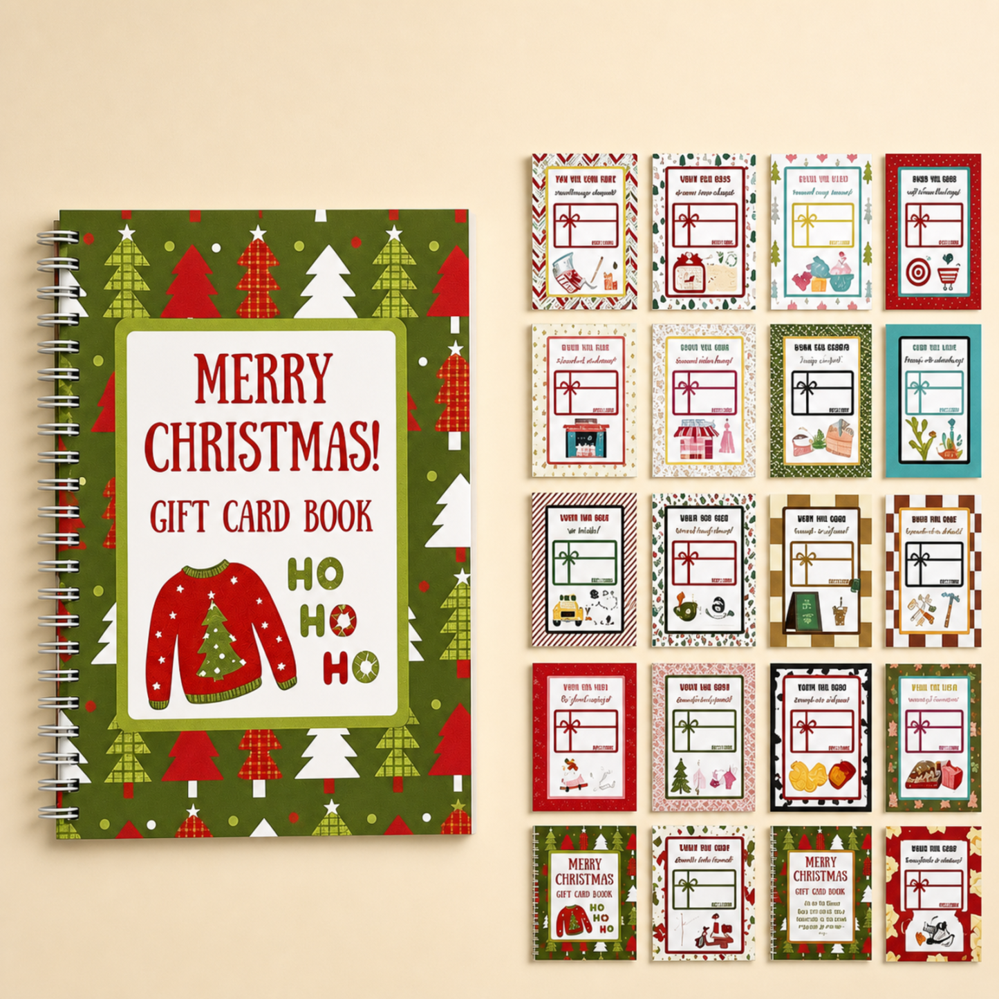 Creative Christmas Gift Card Book – Festive Greeting Cards for Holiday Gifts & Special Surprises - Get Photo Blanket