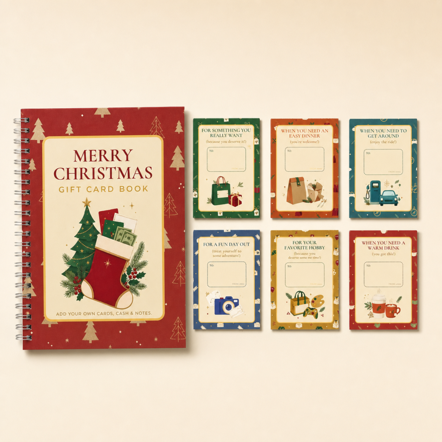 Creative Christmas Gift Card Book – Festive Greeting Cards for Holiday Gifts & Special Surprises - Get Photo Blanket