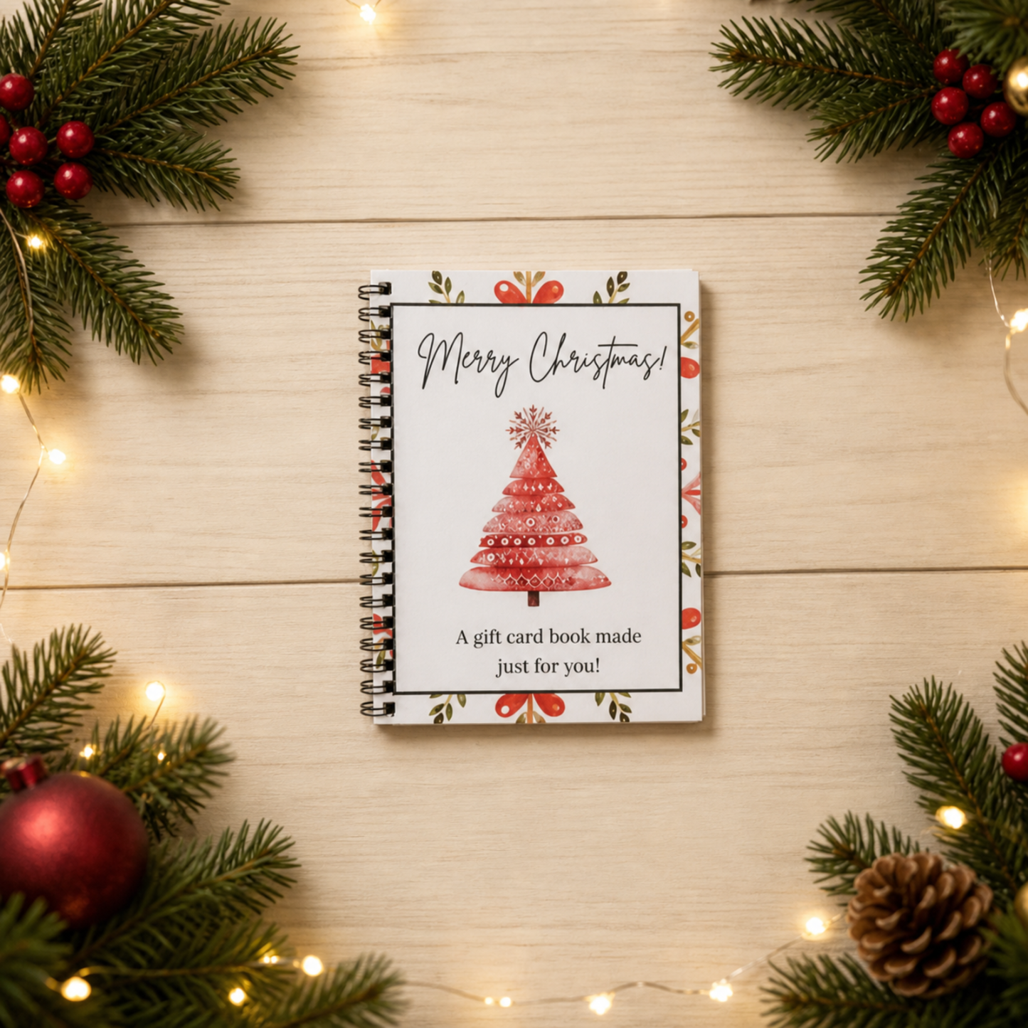 Creative Christmas Gift Card Book – Festive Greeting Cards for Holiday Gifts & Special Surprises - Get Photo Blanket