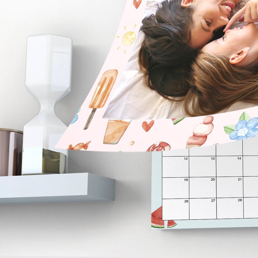 Personalized Wall Calendar Photo Calendar Gift for Mom - Giftlab
