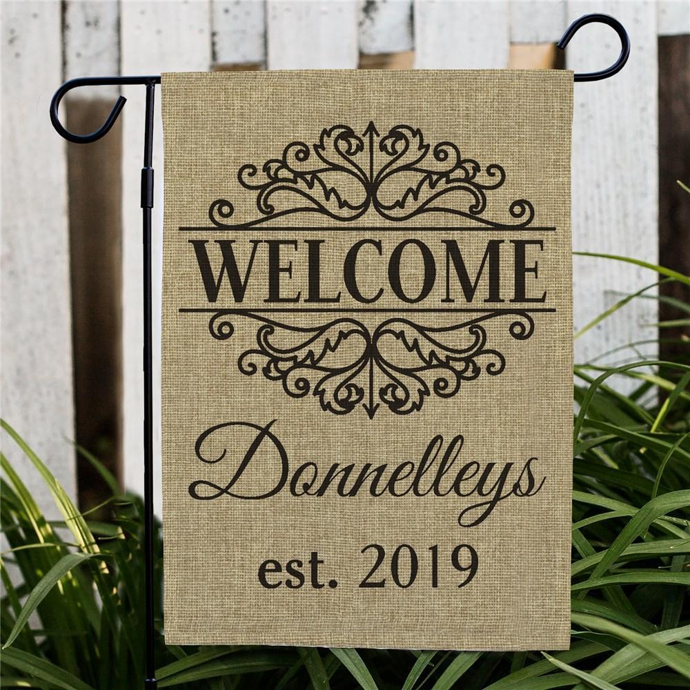 Personalized Garden Flag