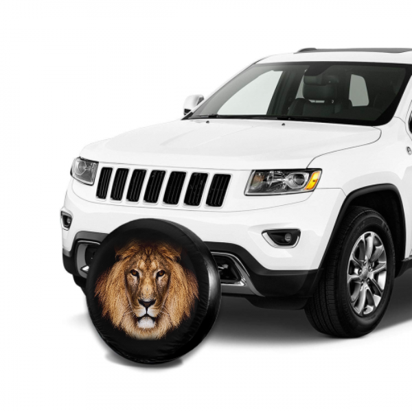 Lion Head Spare Tire Cover - MyFaceTshirt