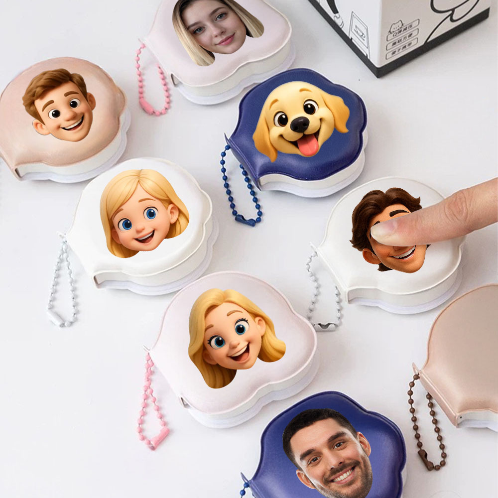 Custom Face Post-it Note Pads Funny Sticky Notes Bag Hanger