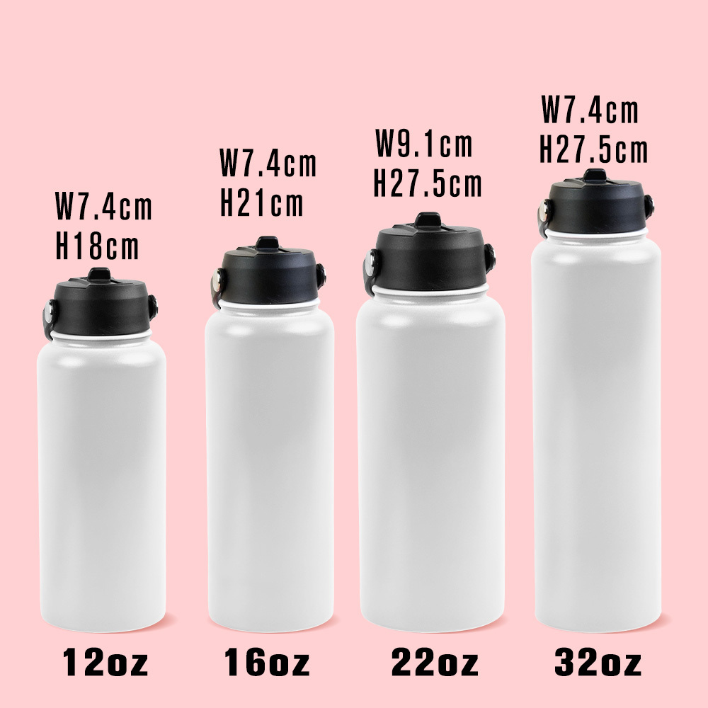 Custom Name Cartoon Kid Water Bottle, Stainless Steel Cup Birthday Gift for Kids - Get Photo Blanket