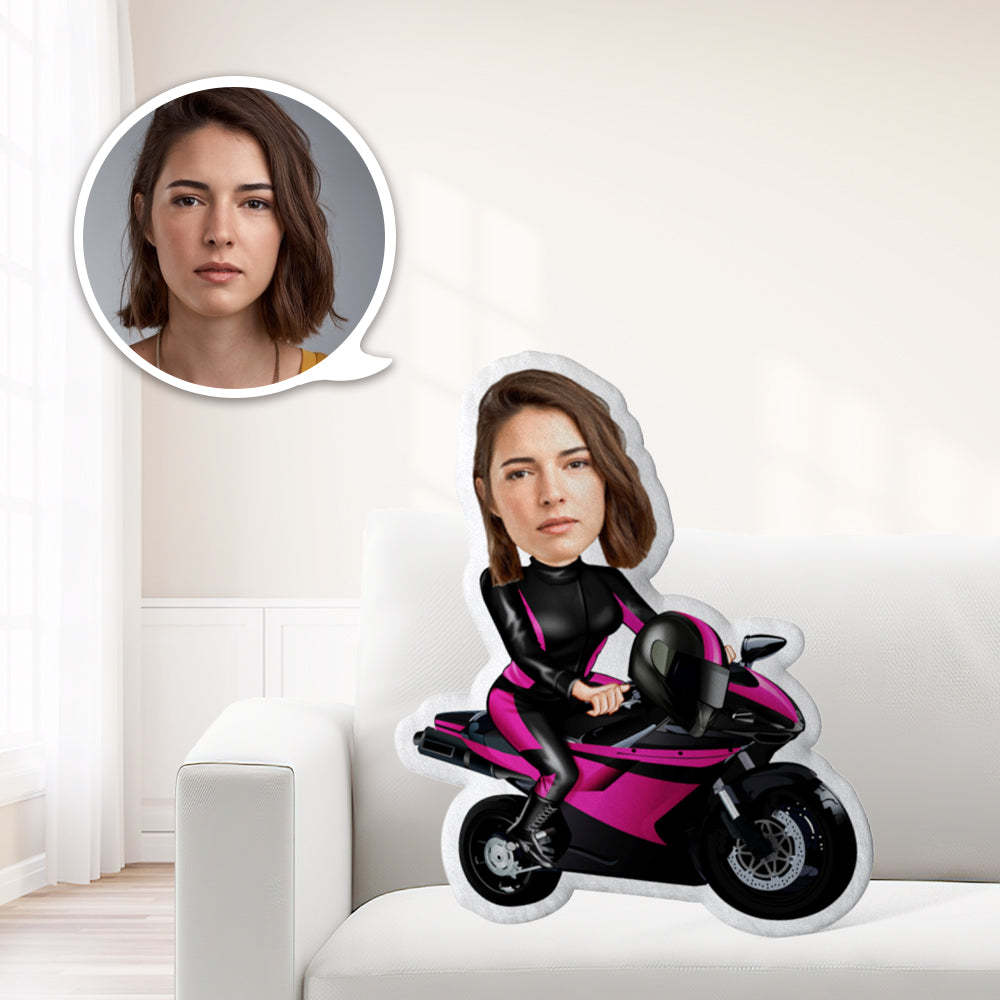 Custom Face Dolls Personalized Photo My face on Pillows Custom Minime Toys Unique Personalized Locomotive Girl Pillow Best Cool Gift