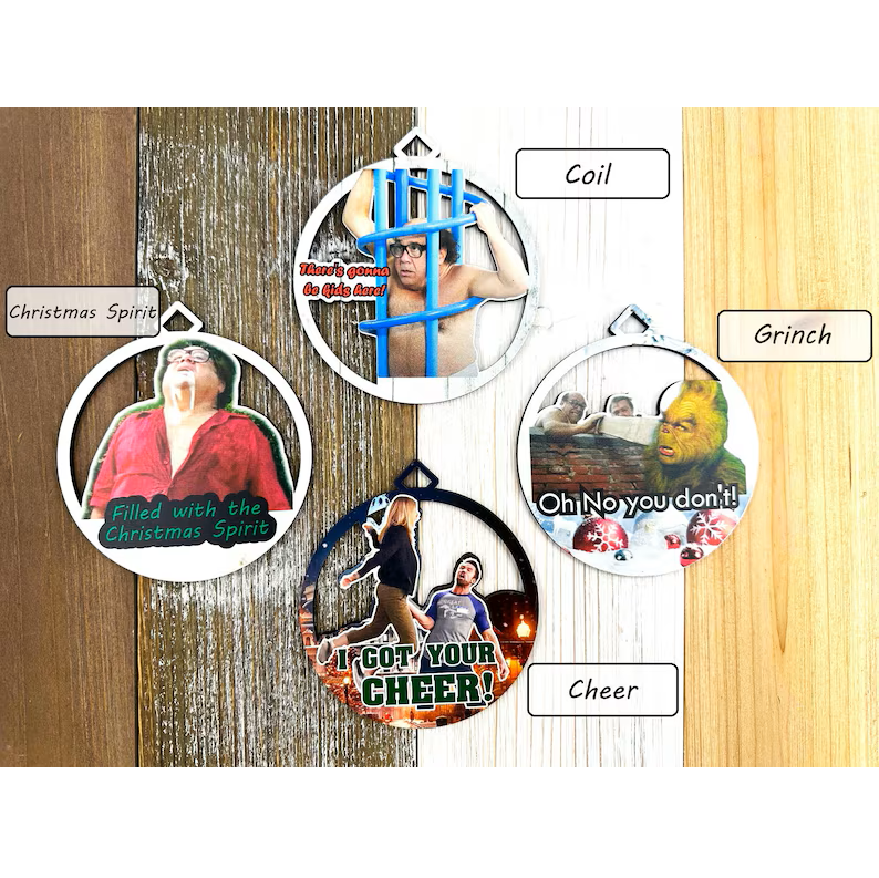 Frank Reynolds Christmas Ornament: Always Sunny Inspired