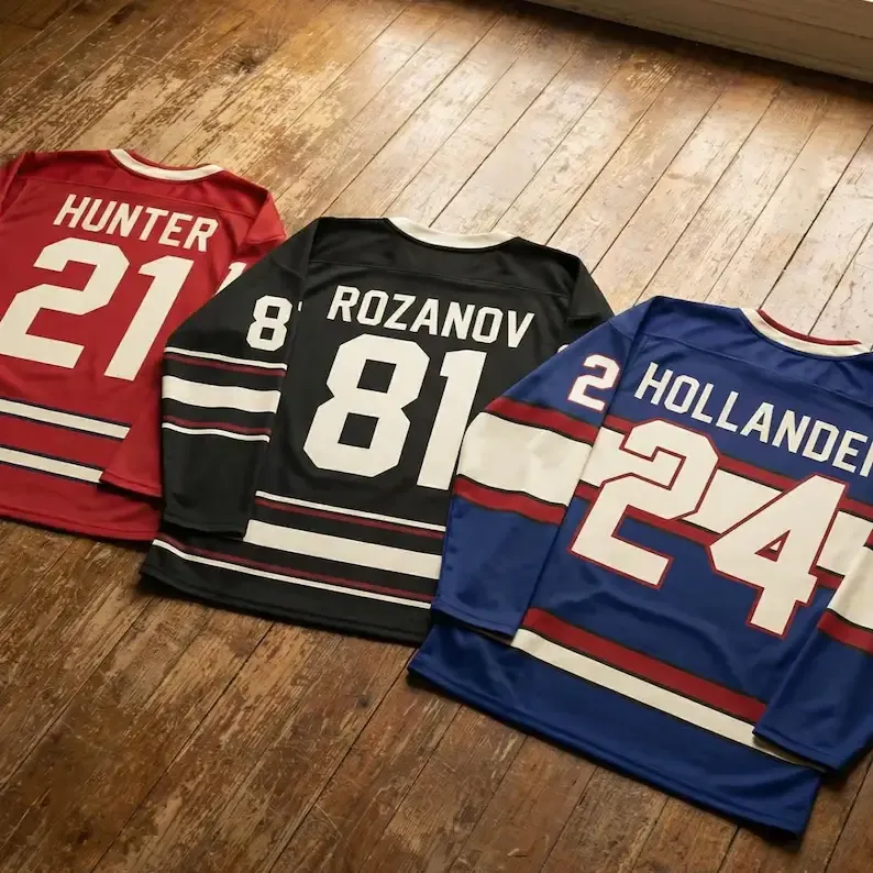 Personalized Hockey Jersey Shirt Custom Logo, Name & Number Sports Streetwear Fan Streetwear Shirt