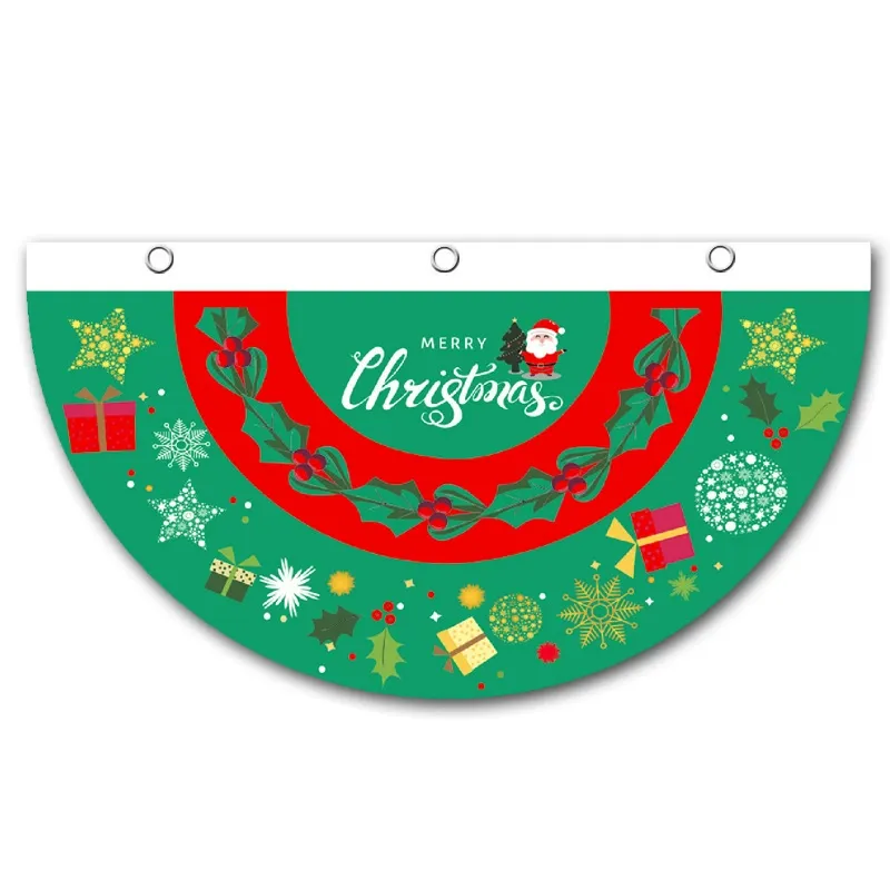 Snowman Fan Christmas Flag: Festive Holiday Banner