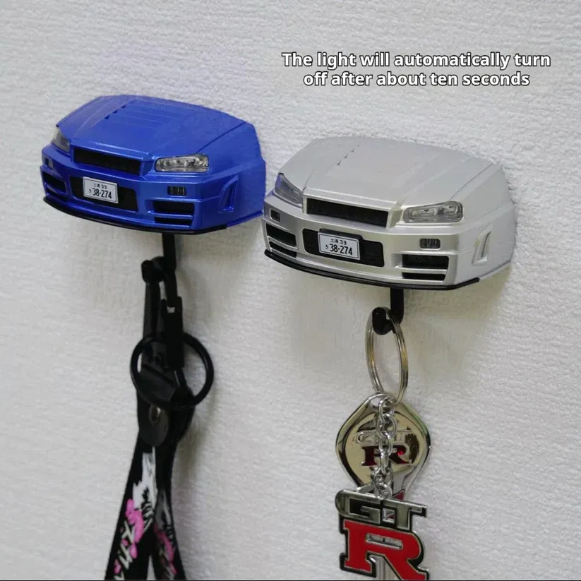 JDM Lconic Light Wall Mount Key Holder The Ultimate JDM Home Decor