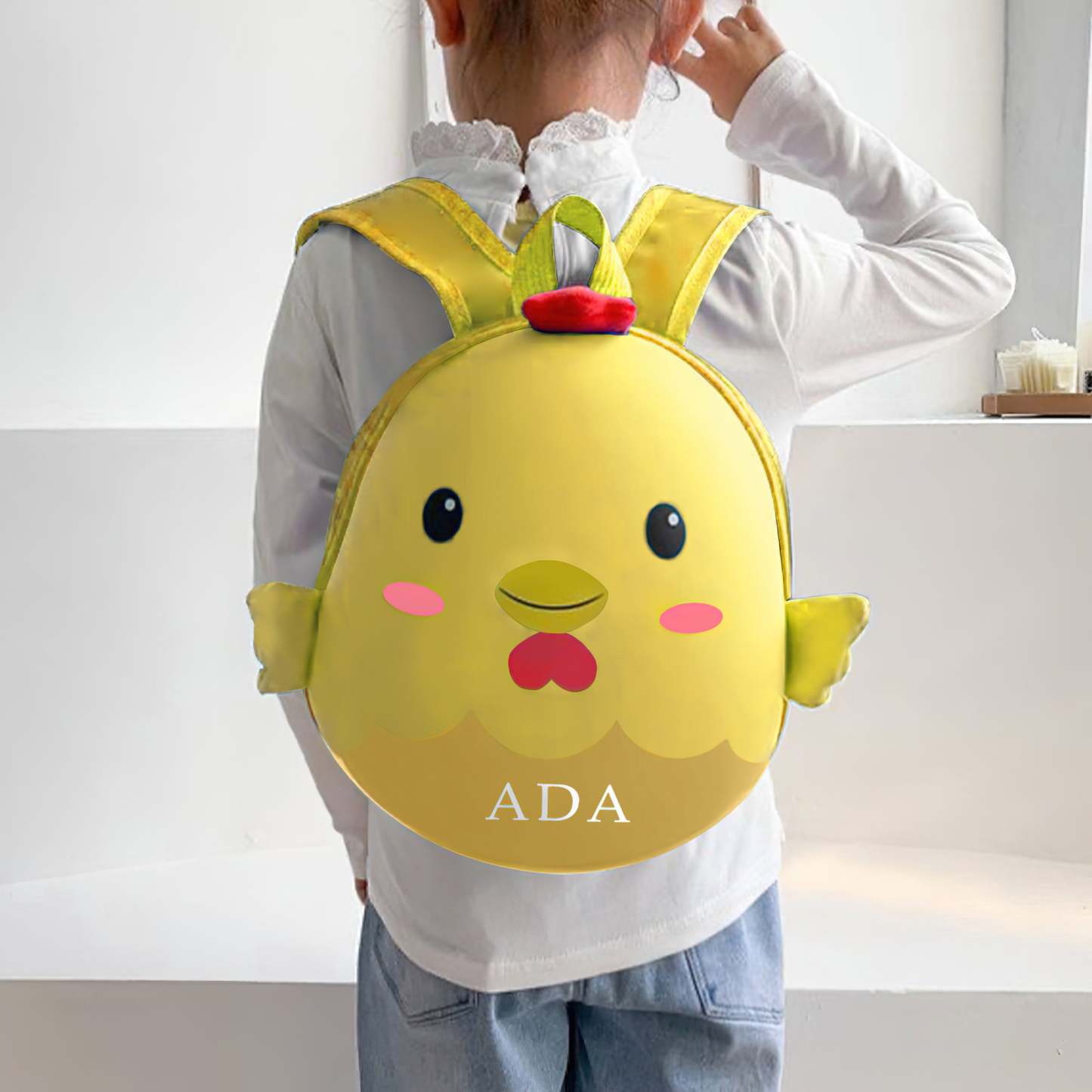 Toddler Bags Custom Name Kids Backpack Cartoon Book Bags For Boys Girls - Get Photo Blanket