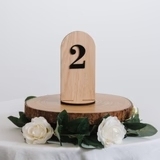 Table Numbers For Weddings And Celebrations Number Plate