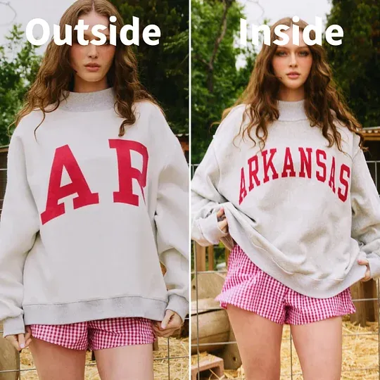 Custom College Team Reversible Mockneck