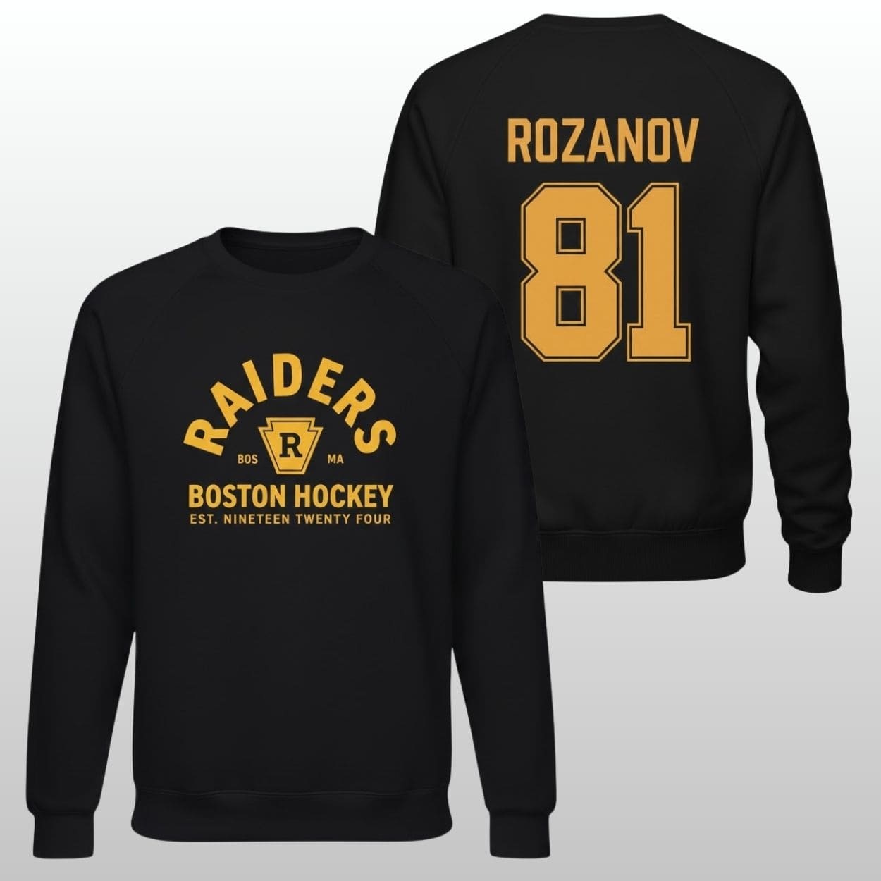 Vintage Comfort Colors Funny Washed Heated Rivalry Ilya Rozanov 81 Boston Raiders Hockey T-shirt/Sweatershirt/Hoodie