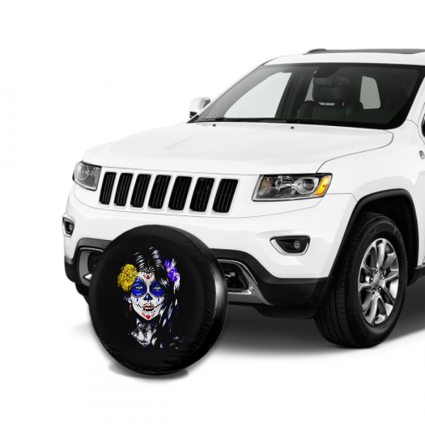 Skull Face Spare Tire Cover For RV - MyFaceTshirt