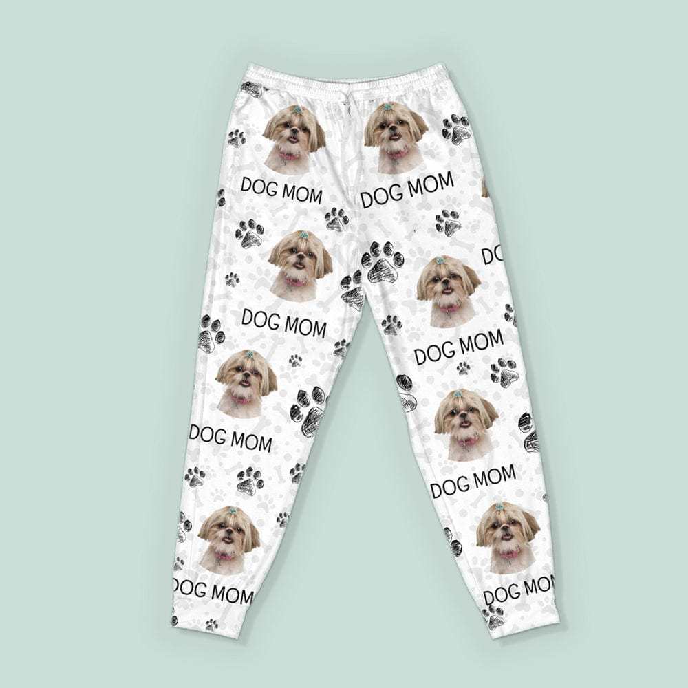 Custom Photo With Paw For Dog Lovers Sleepwear - Get Photo Blanket