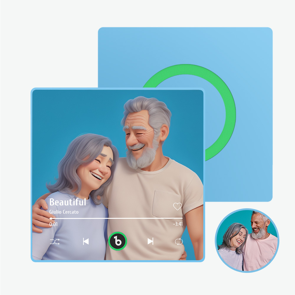 Custom Cartoon Couple Refrigerator Magnet Stickers Gifts FOR