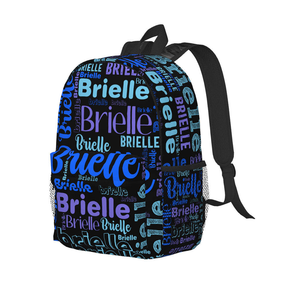 Custom Backpack Personalised Name Design School Bag - Get Photo Blanket