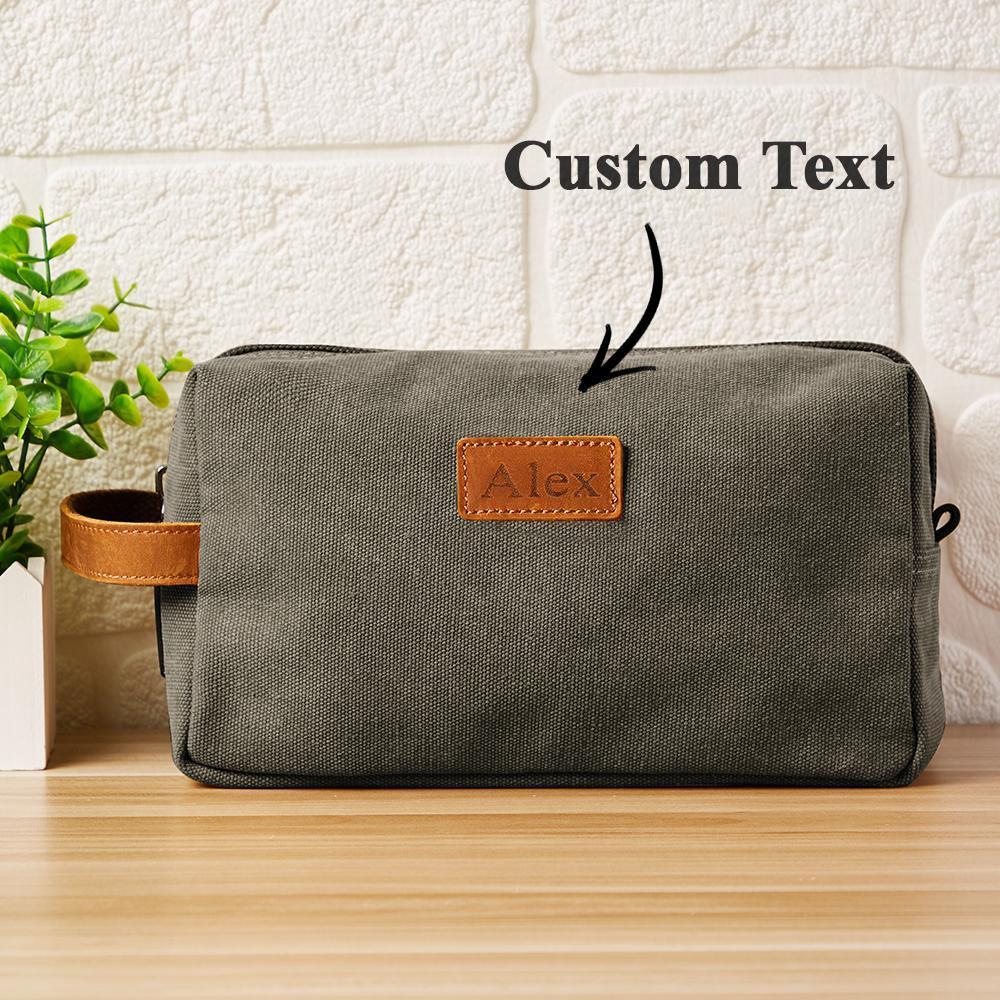 Custom Toiletry Bag Hanging Dopp Kit Storage Bag Shaving Bag Make-up Bag - Get Photo Blanket